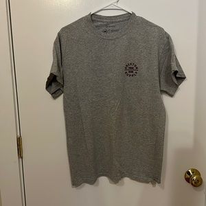Brixton Supply gray t shirt